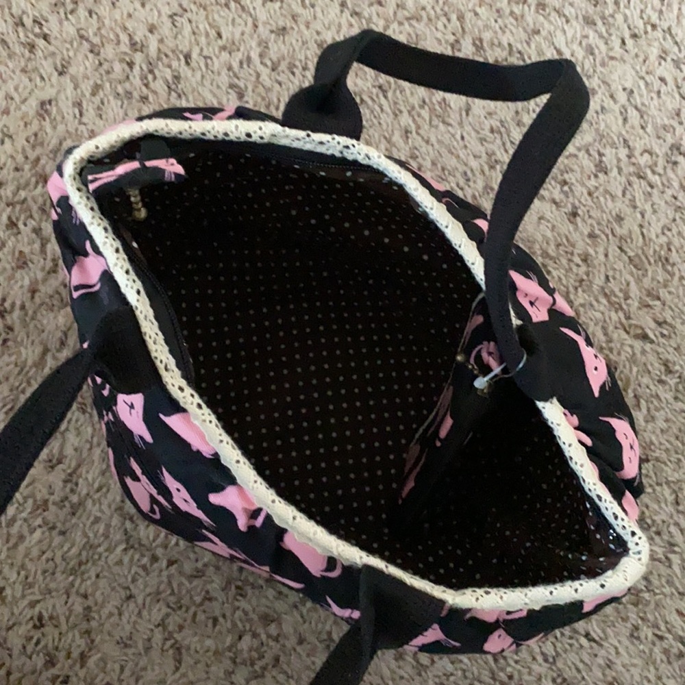 Cat bag with zip closure - Picture 2 of 7